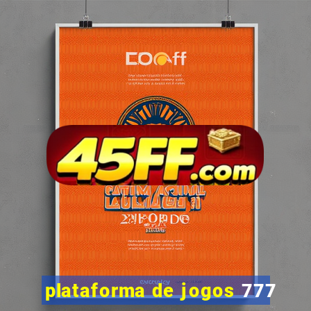 plataforma de jogos 777